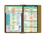 WhiteCoat Clipboard® - Tactical Brown Ovarian/Adnexal Sonography Edition